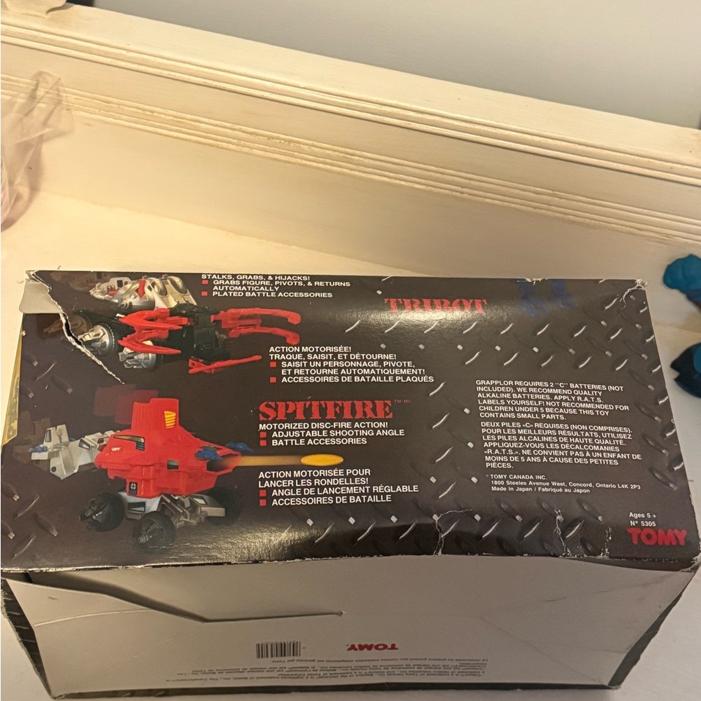 Tomy R.A.T.S. Robot Toy grapplor rough box - Picture 6 of 6